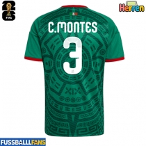 Mexiko Cesar Montes #3 Heimtrikot EM 2024 Kurzarm